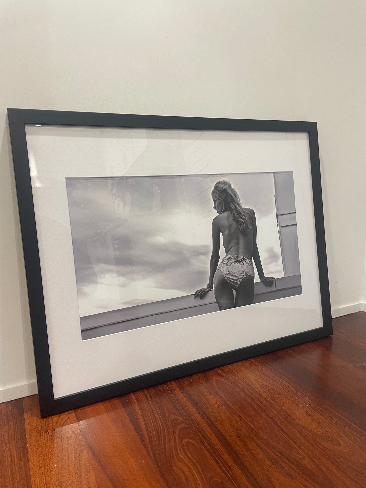 Smoking Girl Framed Print