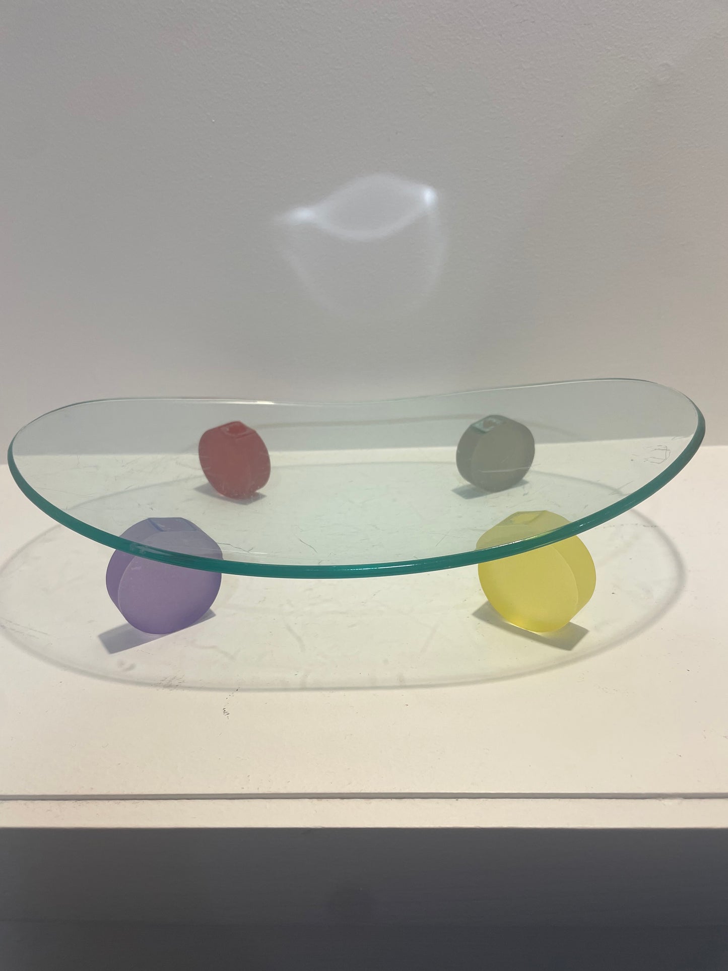 Memphis Lucite bowl