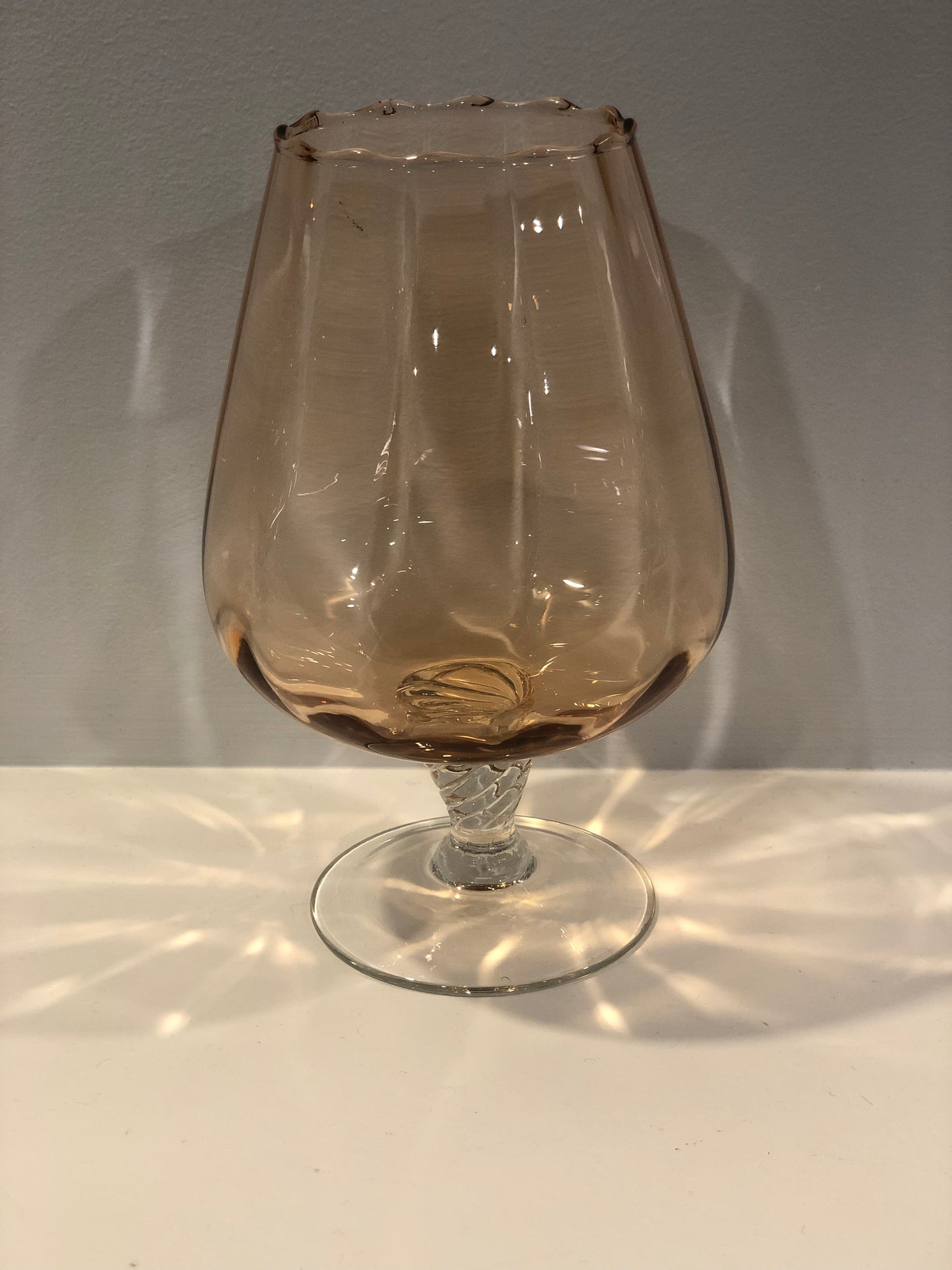 Light Pink Balloon Glass Vase