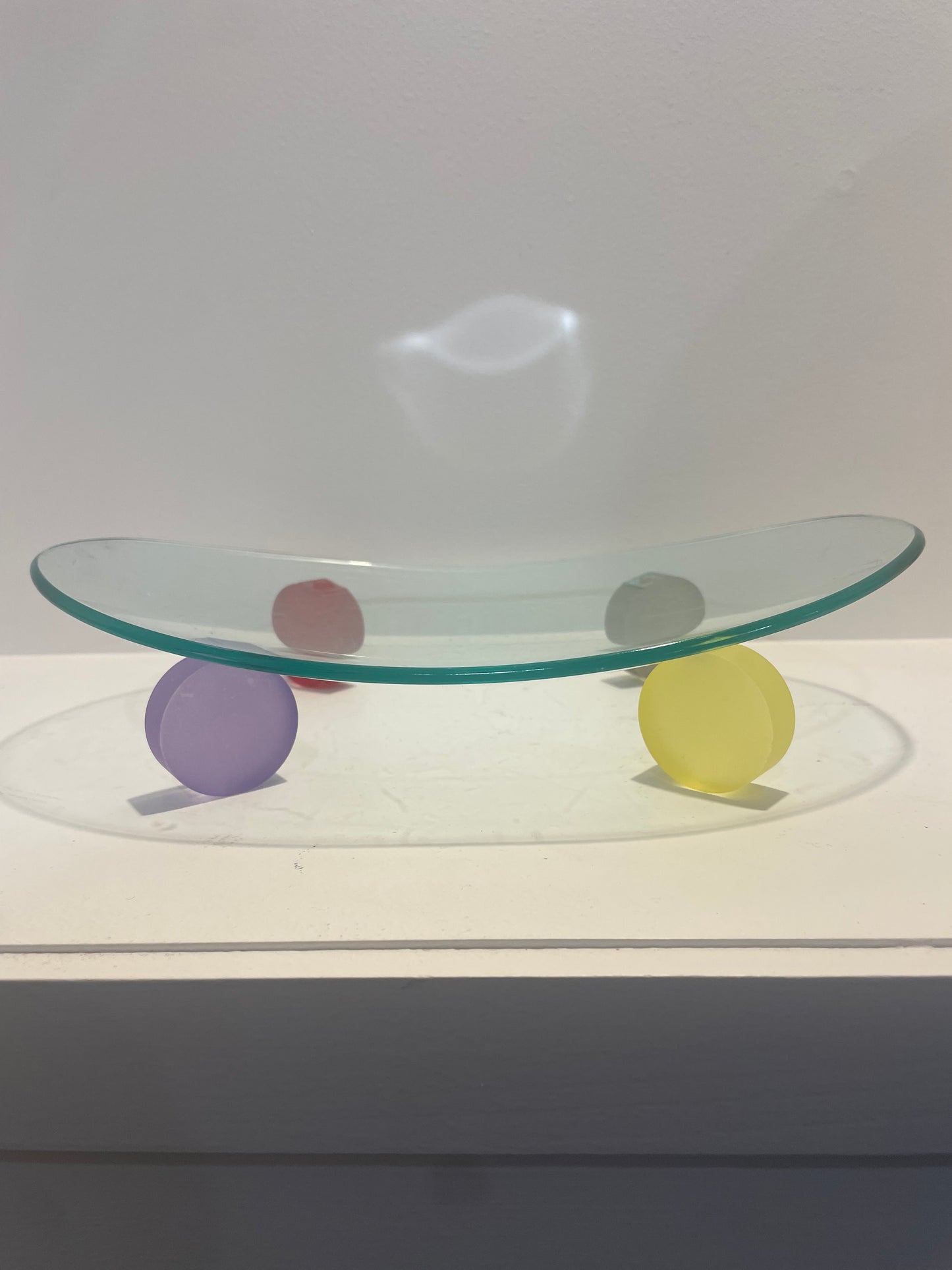 Memphis Lucite bowl