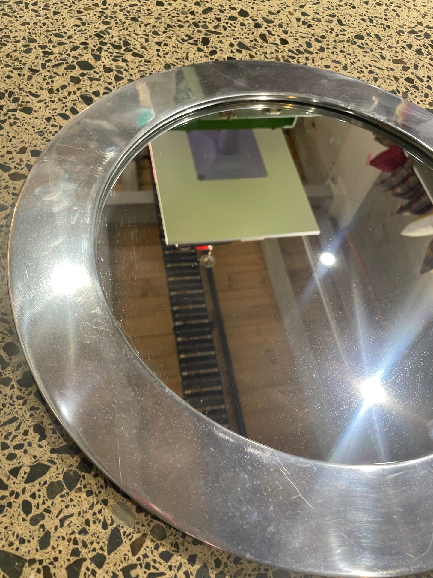 Metal Round Mirror