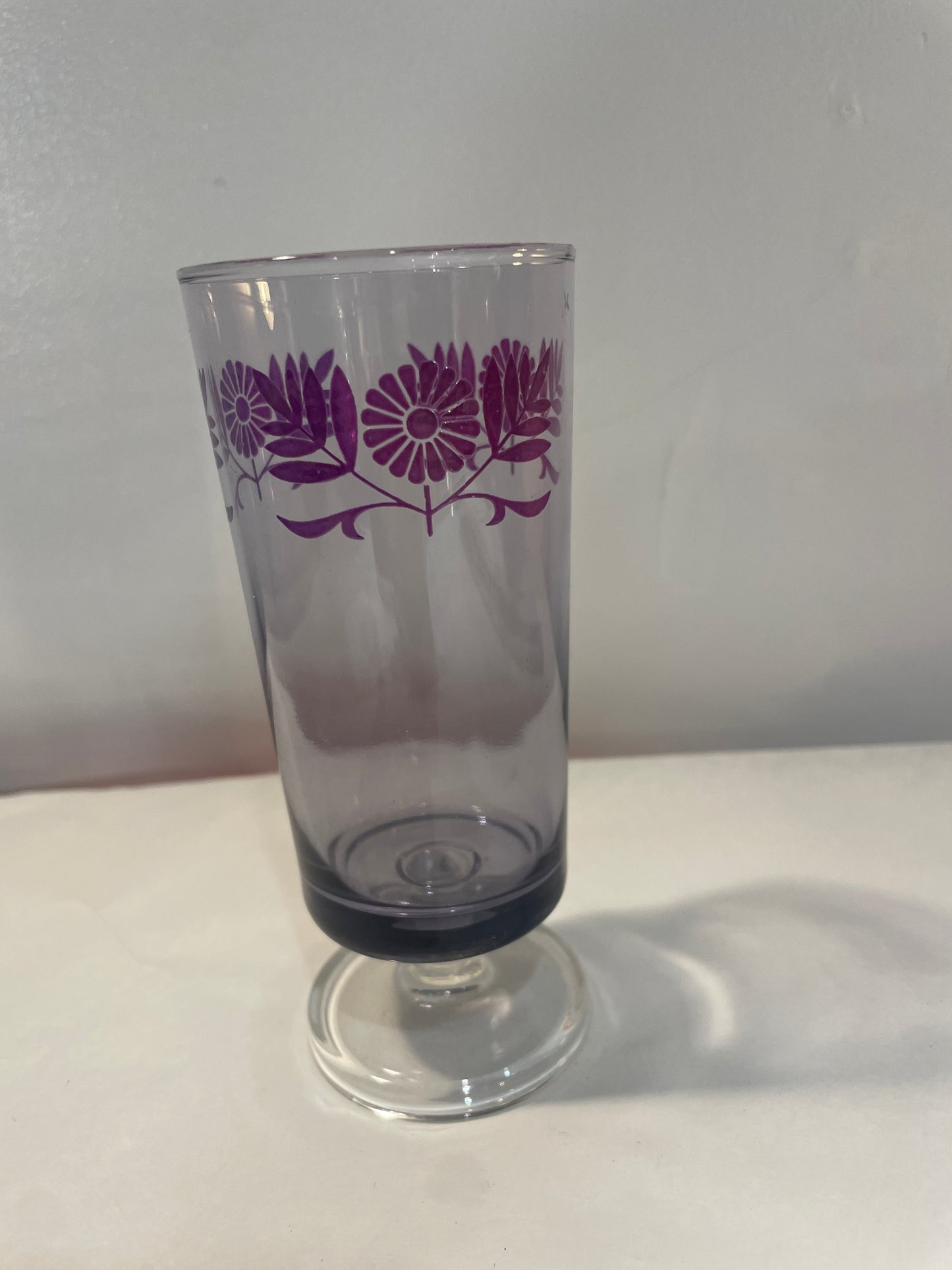 4 Mid Century Wine Glasses
