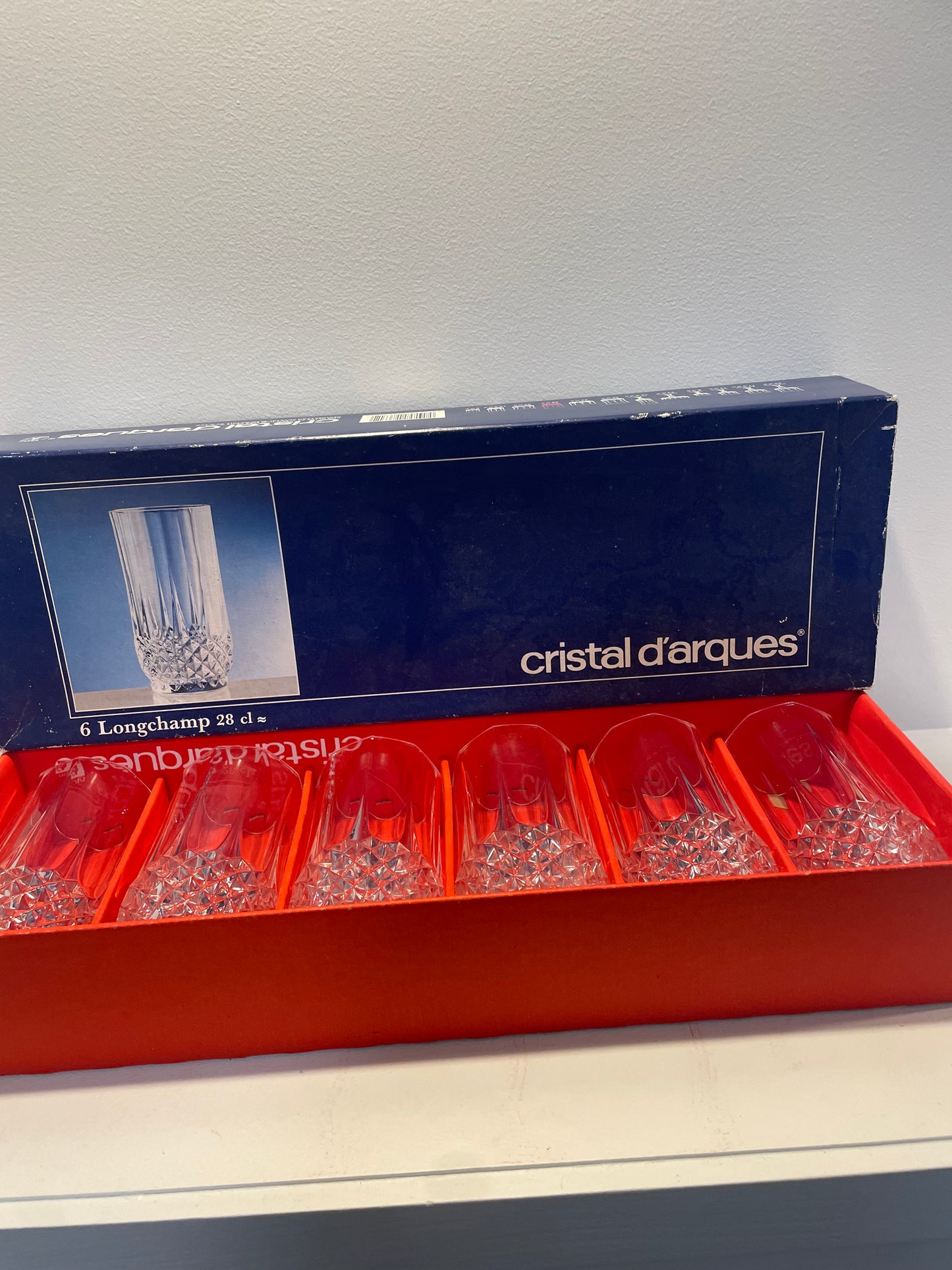 Cristal d’arques Longchamp Set