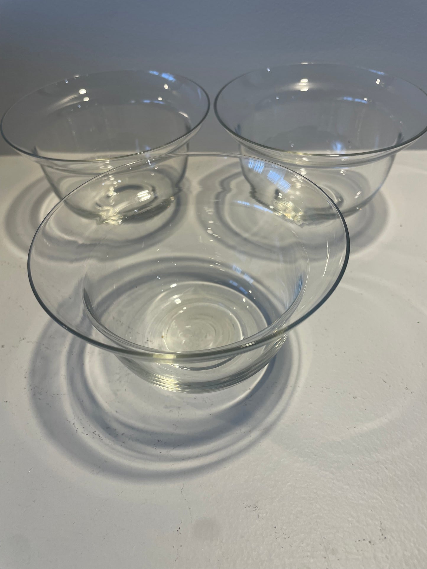 Set of 3 Crystal Bar Bowls