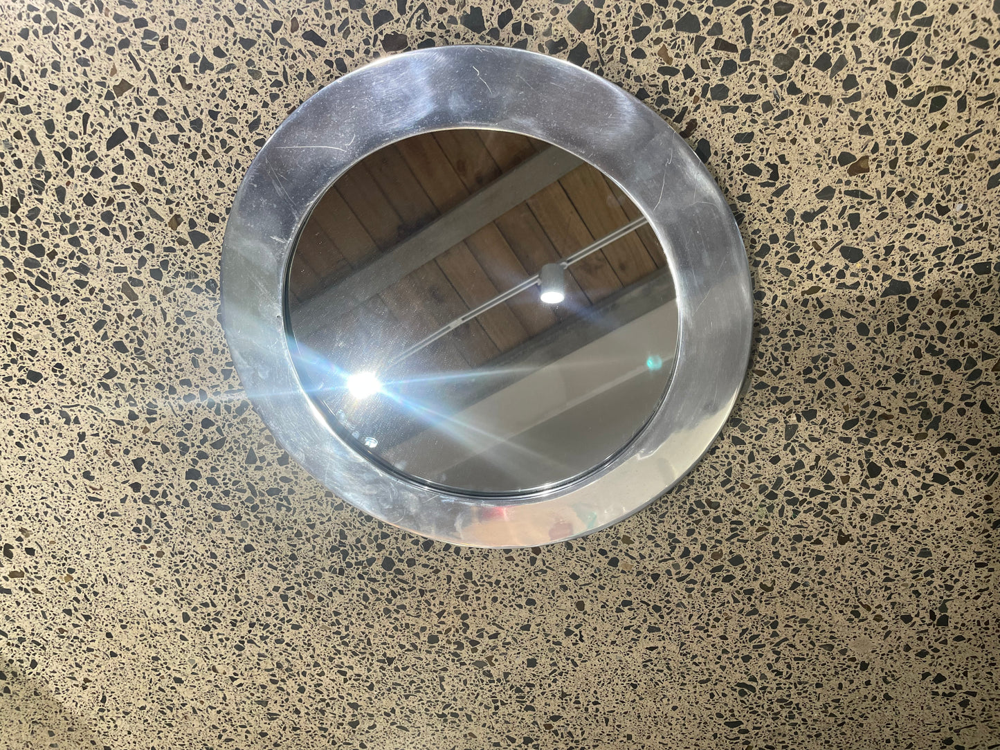 Metal Round Mirror