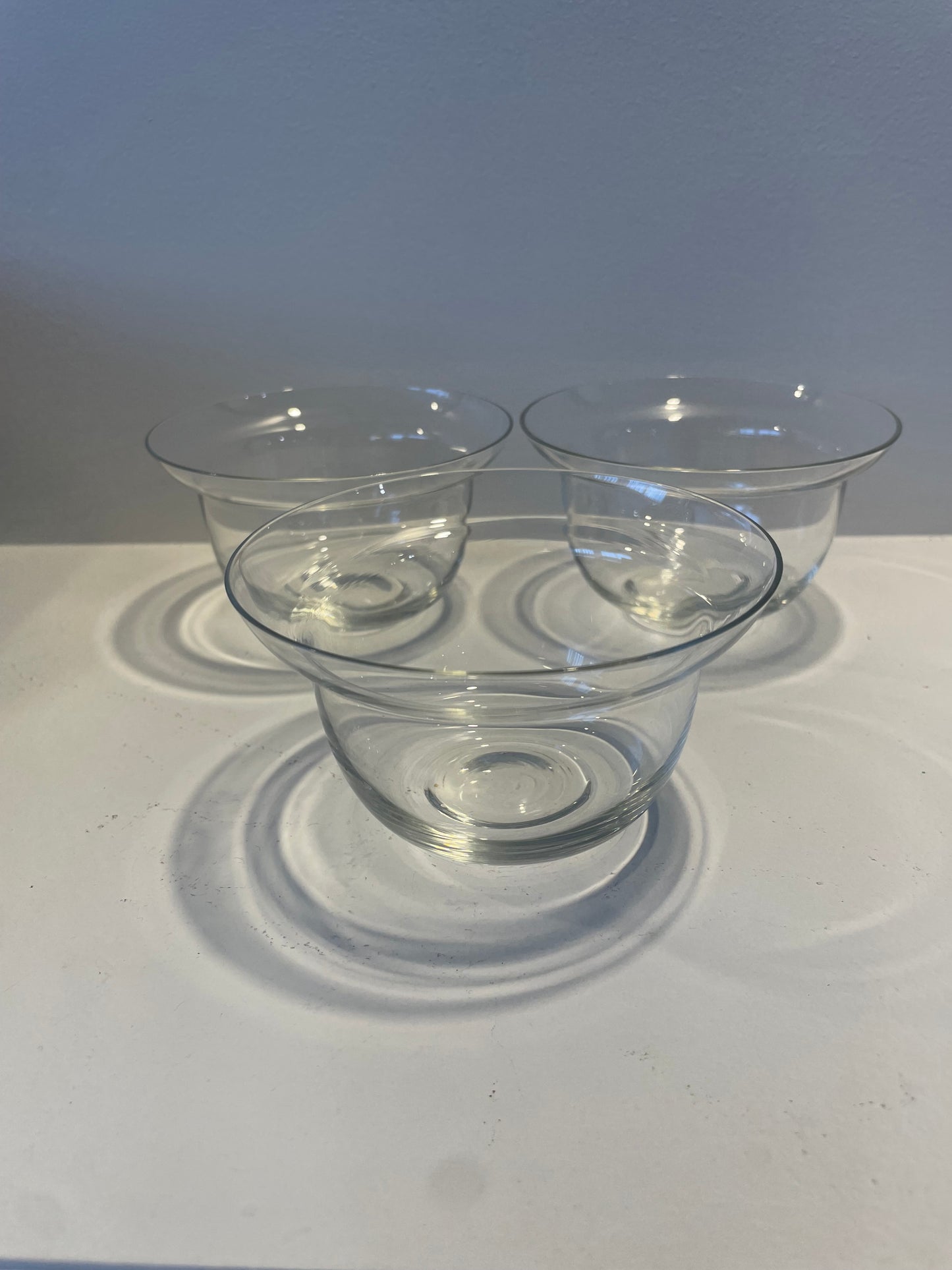 Set of 3 Crystal Bar Bowls