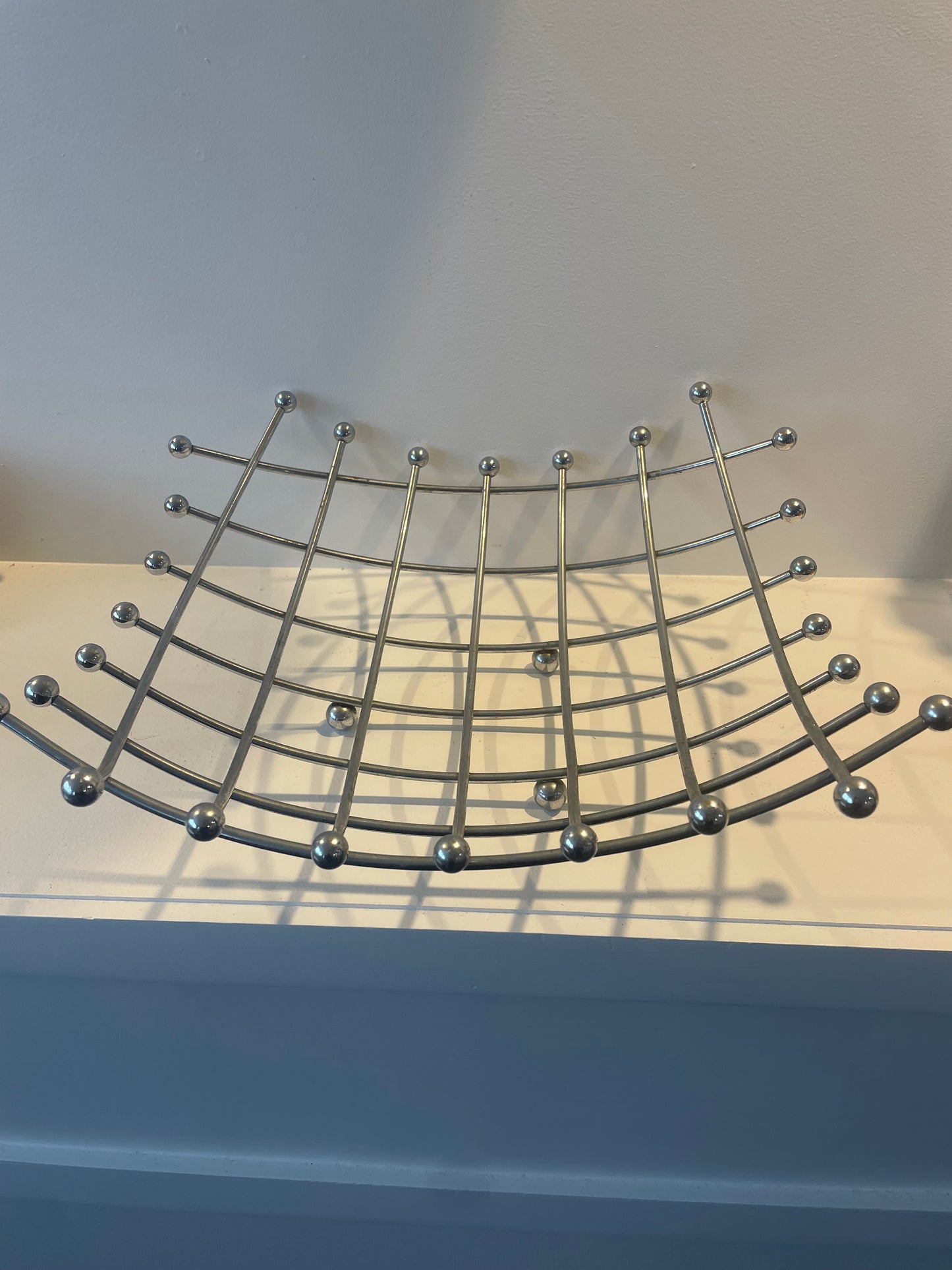 Vintage Metal Fruit Bowl
