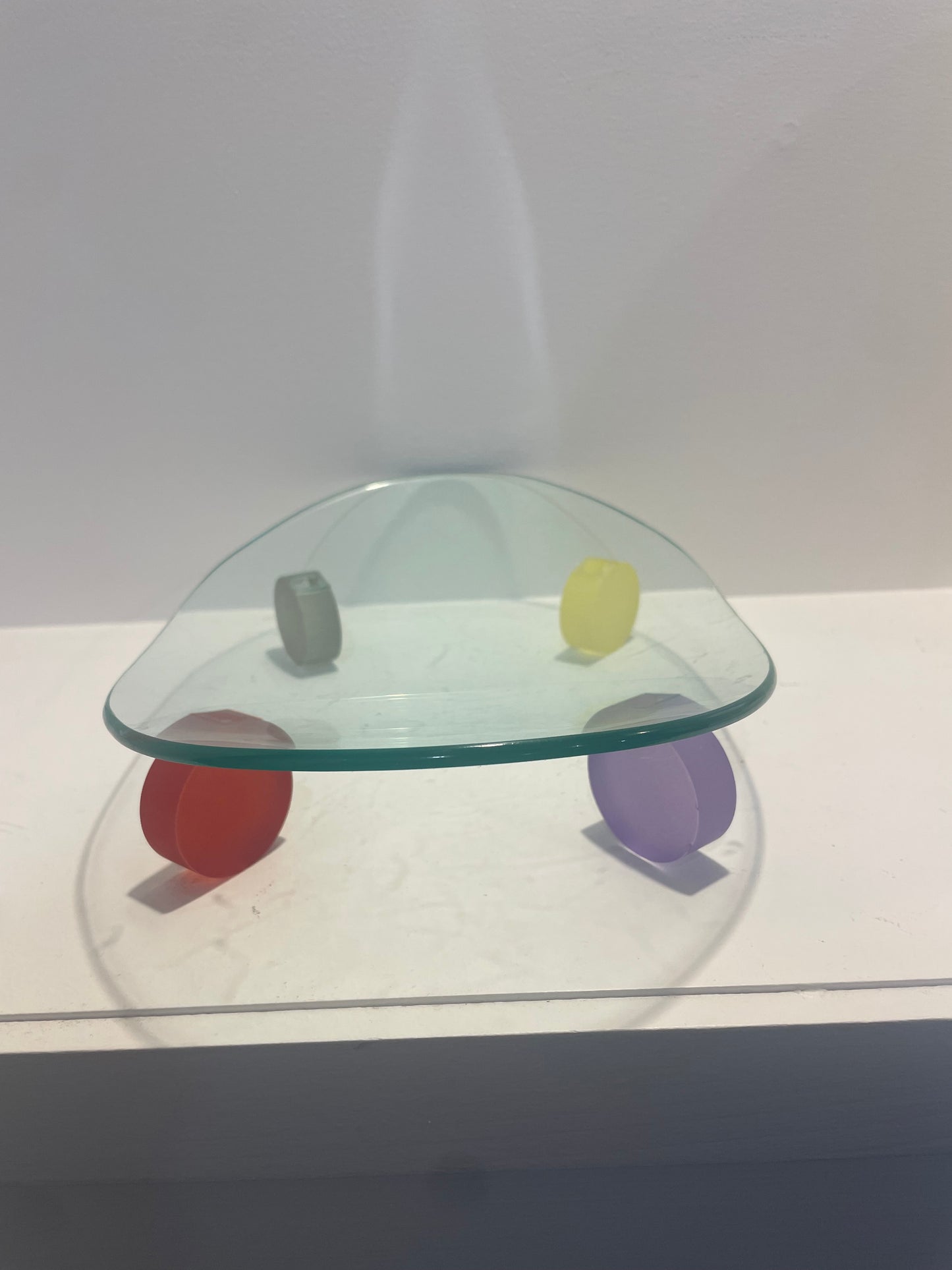 Memphis Lucite bowl