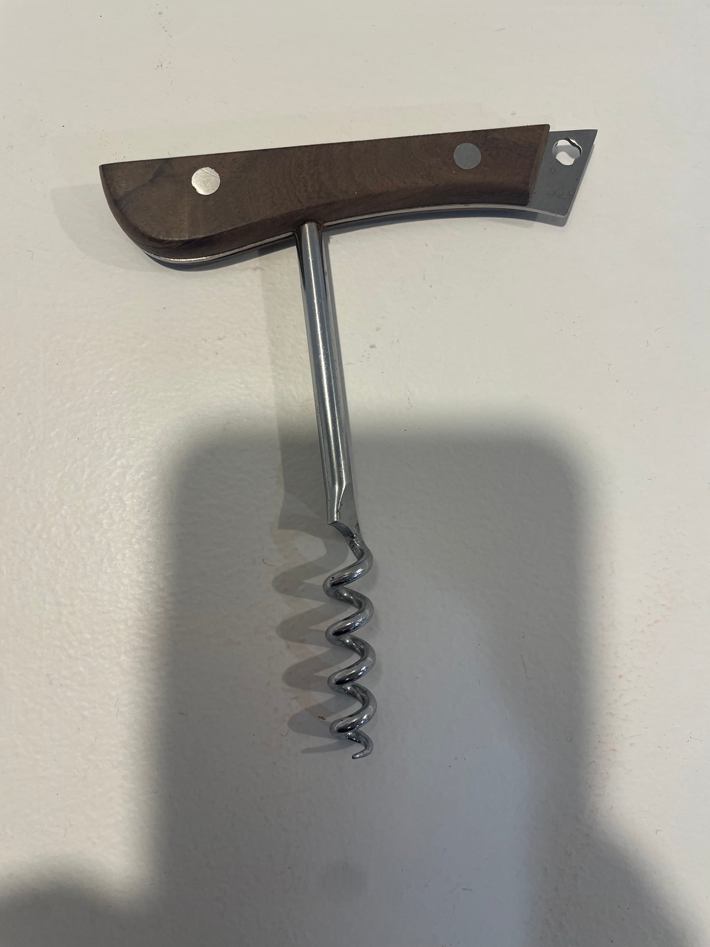 Teak handled Corkscrew