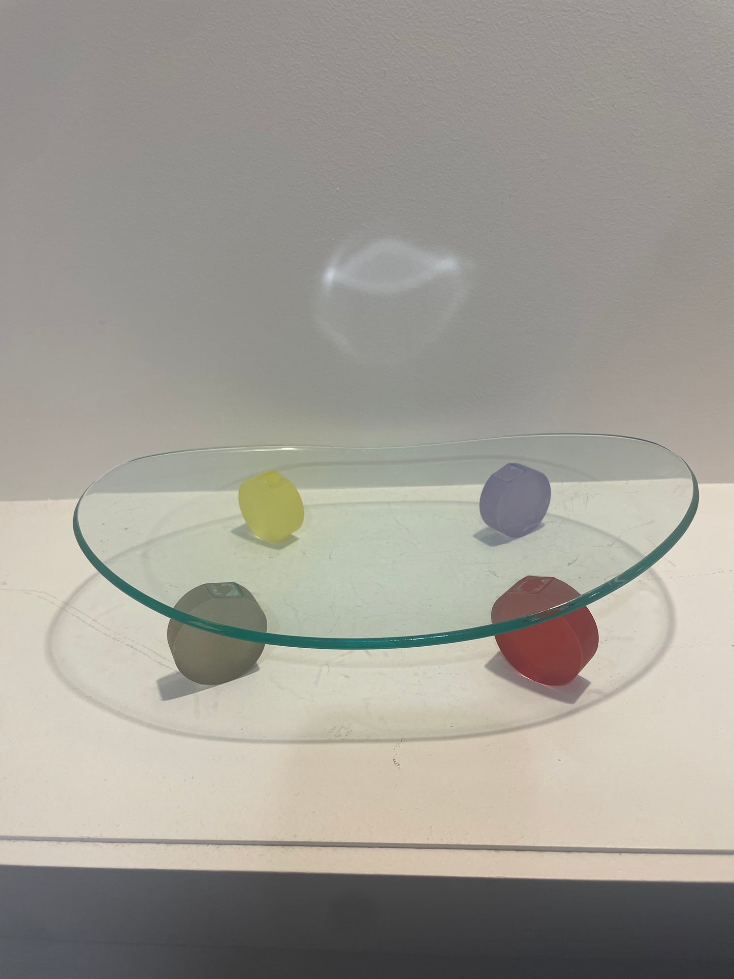 Memphis Lucite bowl