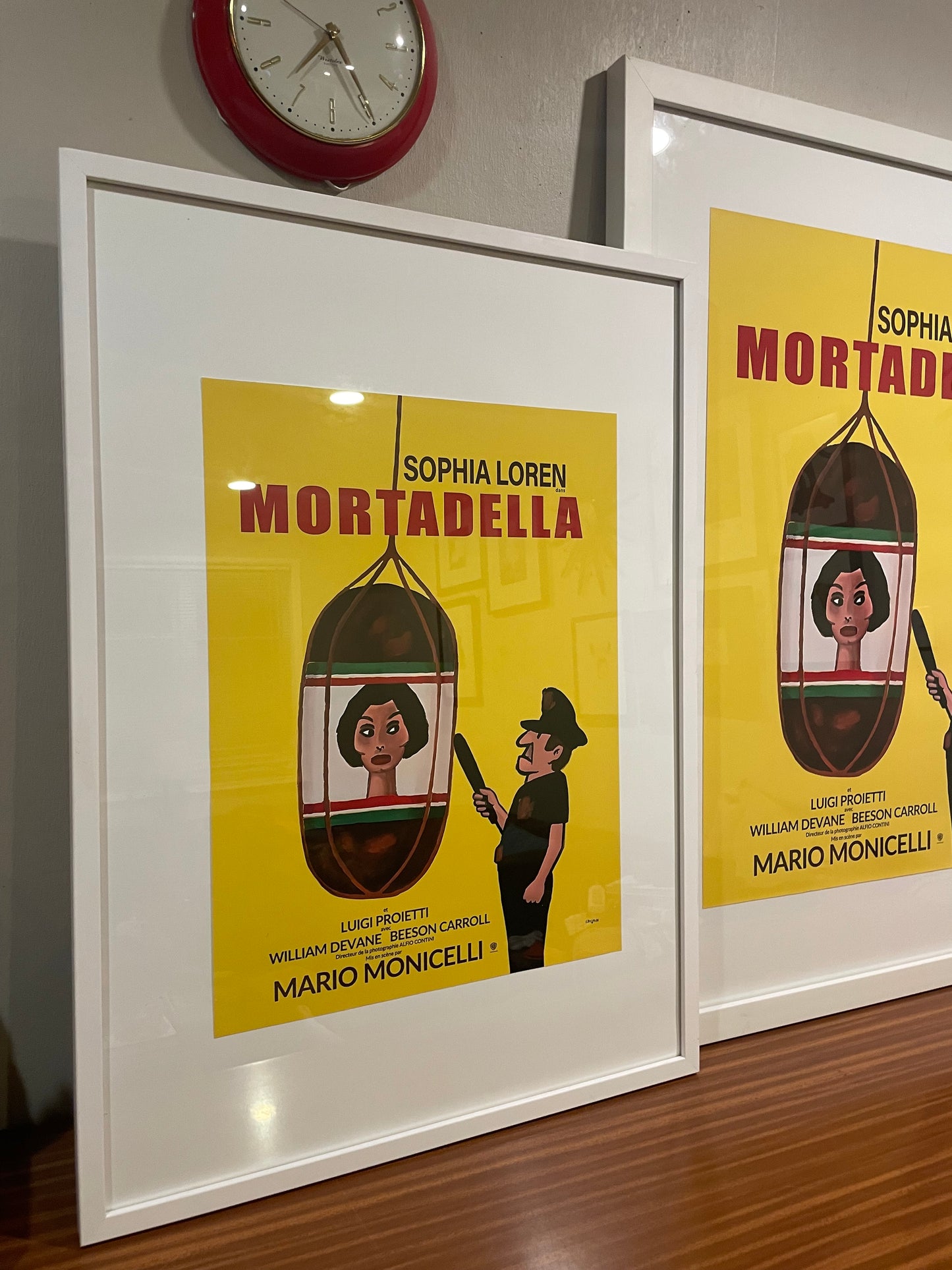 Mortadella Poster Framed