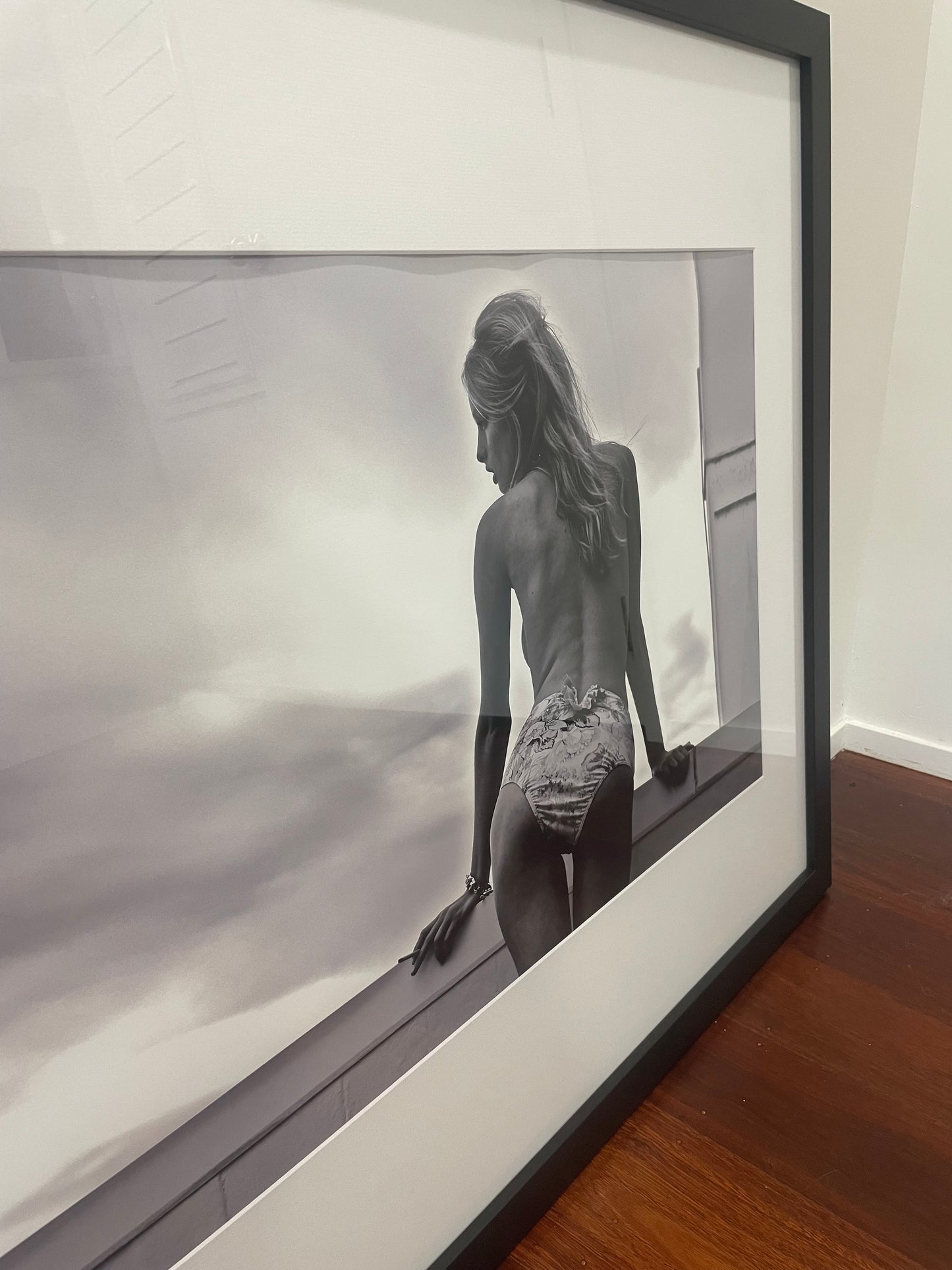 Smoking Girl Framed Print