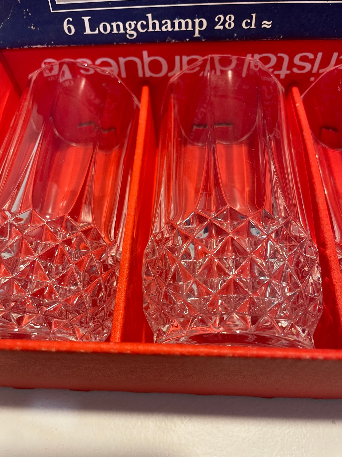 Cristal d’arques Longchamp Set