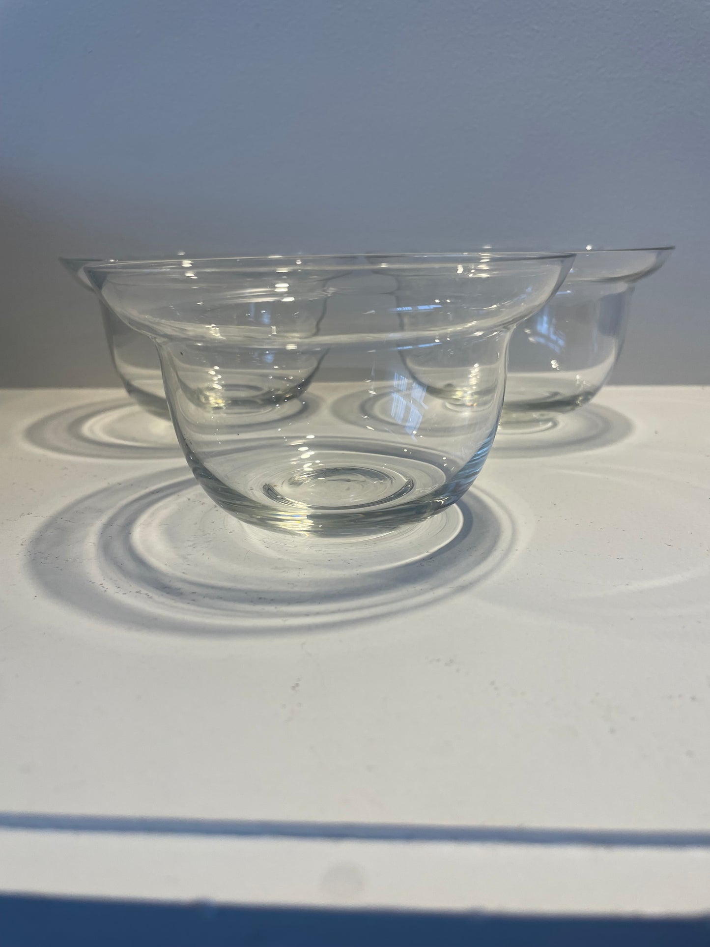 Set of 3 Crystal Bar Bowls