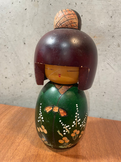 Large Wooden Kokeshi Doll