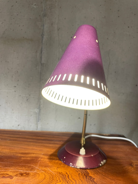 MCM Purple Stylux Lamp