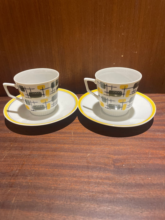 Japanese Cup and Saucers 2 sets