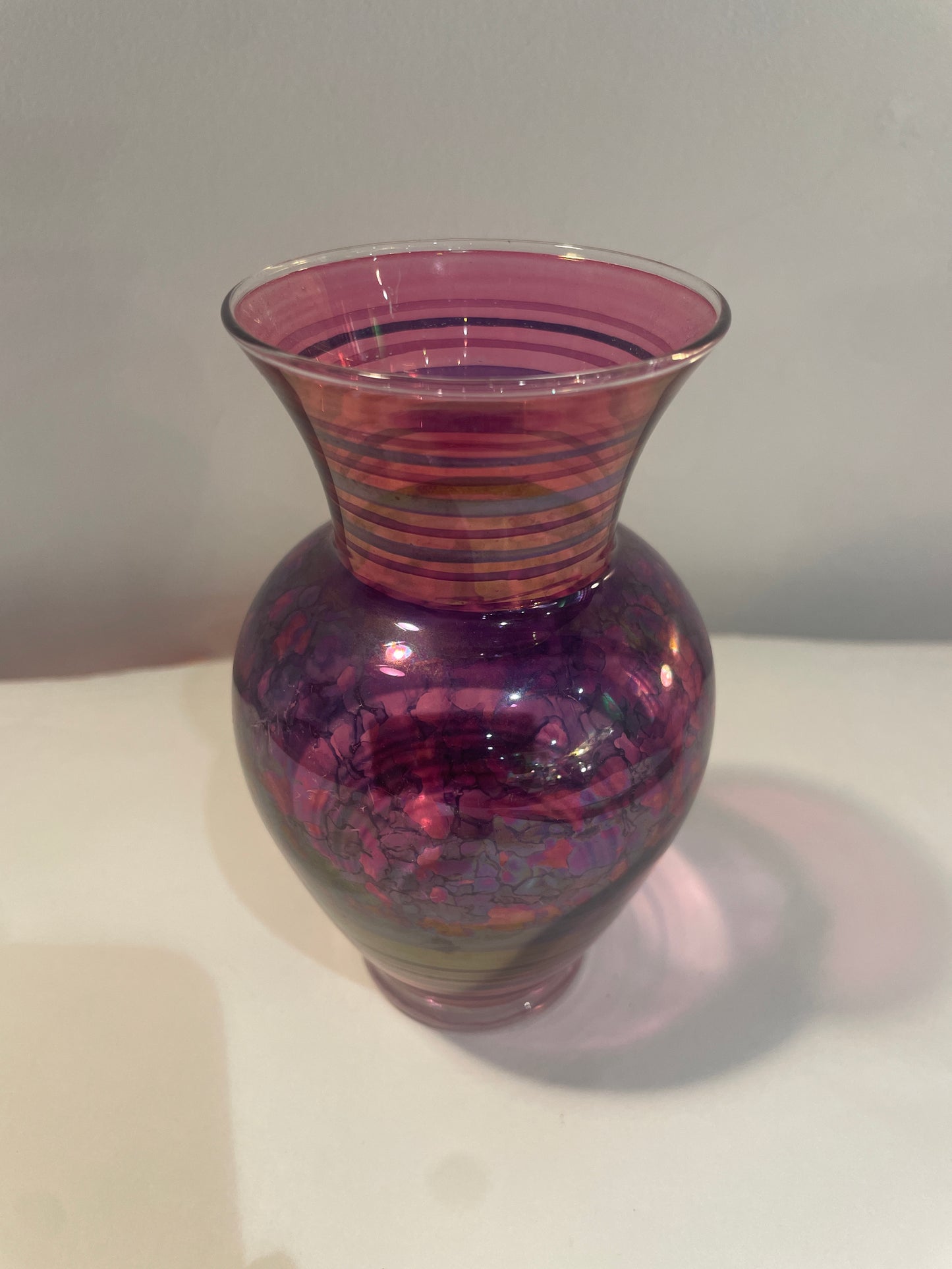 Fine French Glass Vase