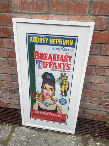 Audrey Hepburn Breakfast at Tiffany's Poster