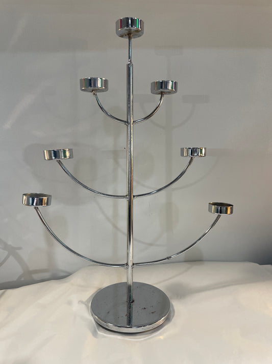 Chrome Candelabra