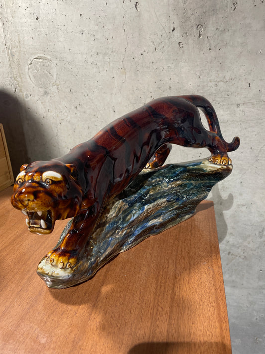 Japanese Ceramic Tiger