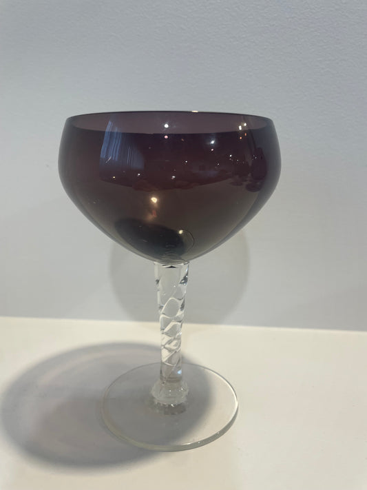 Deep Purple Trinket Glass