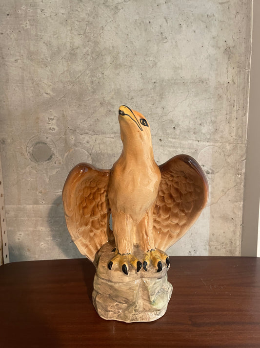 Bald Eagle Porcelain Statue 1970s