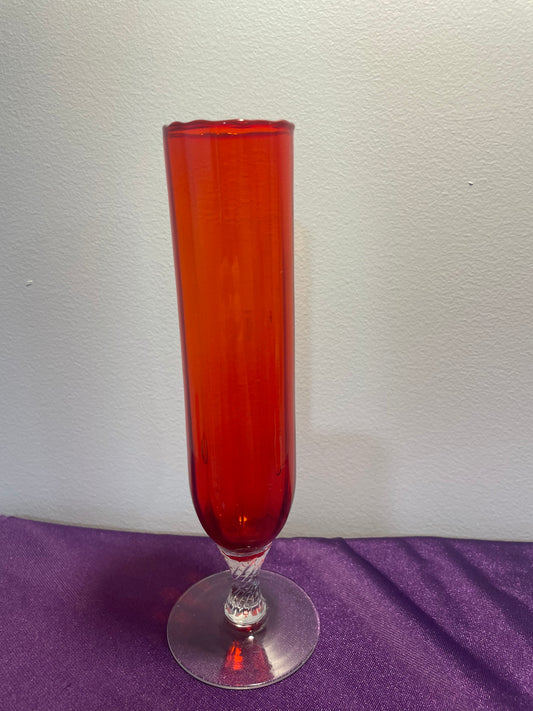 Tall Flute Vase