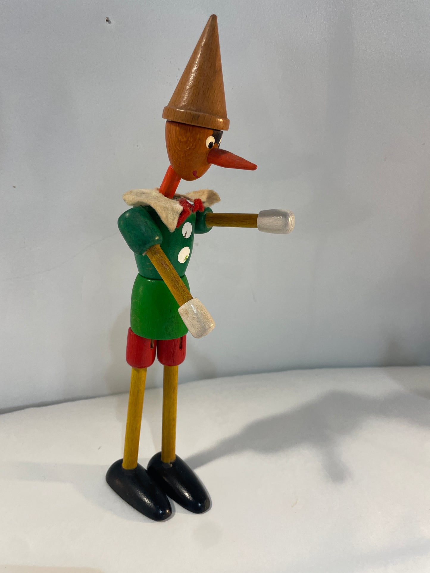 Vintage Wooden Pinocchio