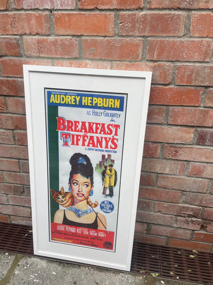 Audrey Hepburn Breakfast at Tiffany's Poster