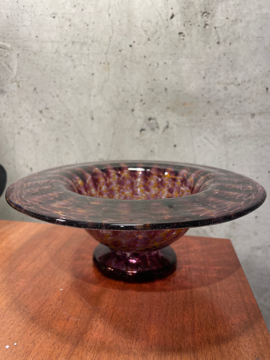 Murano Glass Speckled Glass Bowl