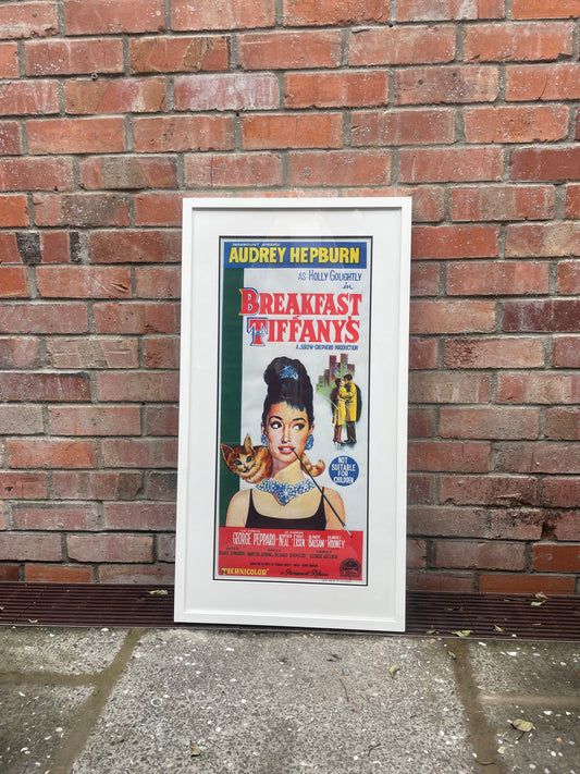 Audrey Hepburn Breakfast at Tiffany's Poster