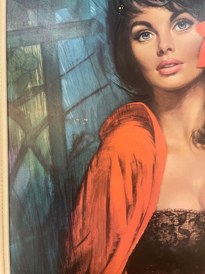 Lou Shabner 1970s print of "Melanie"