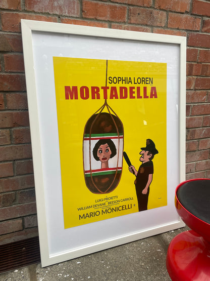 Sophia Loren Mortadella 1971 Movie Poster Framed