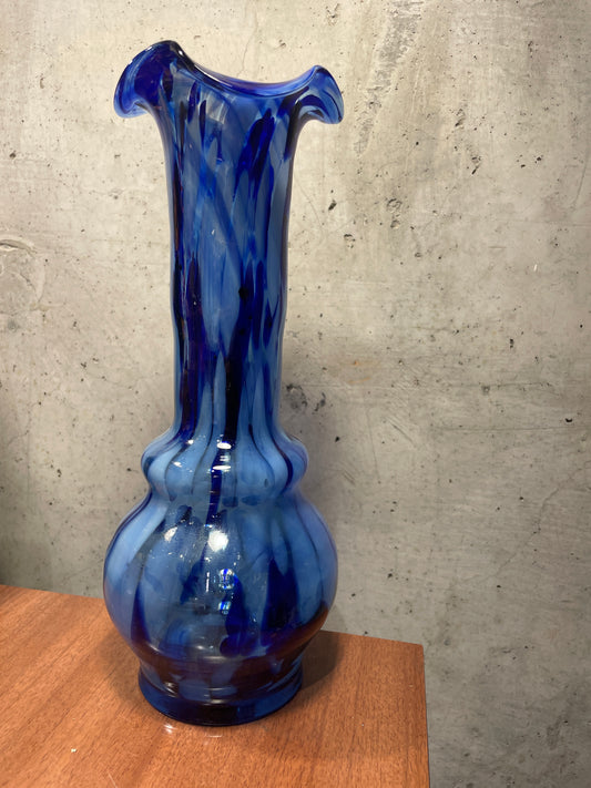 Large Art Glass Vase