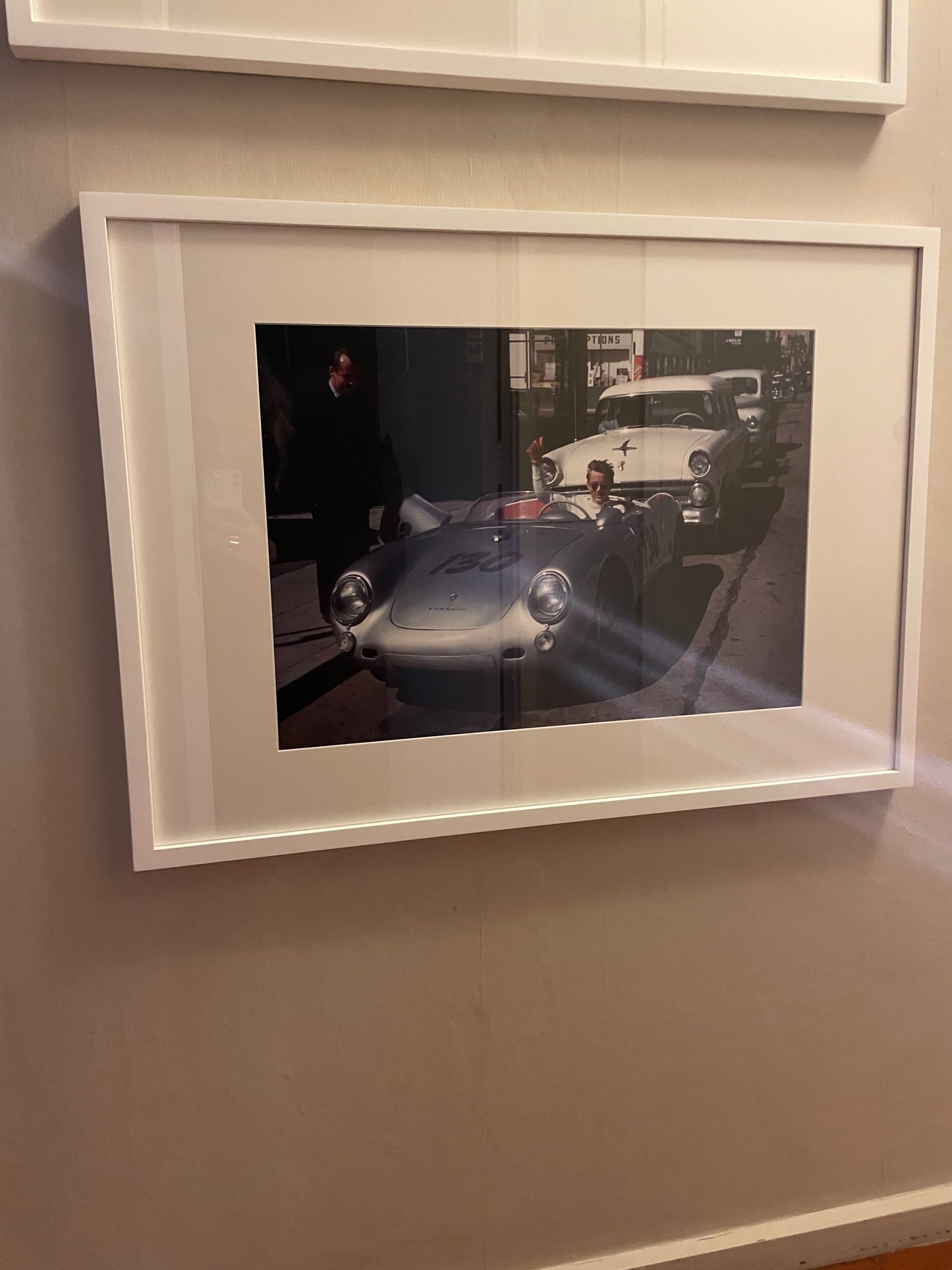 James Dean Framed Photo