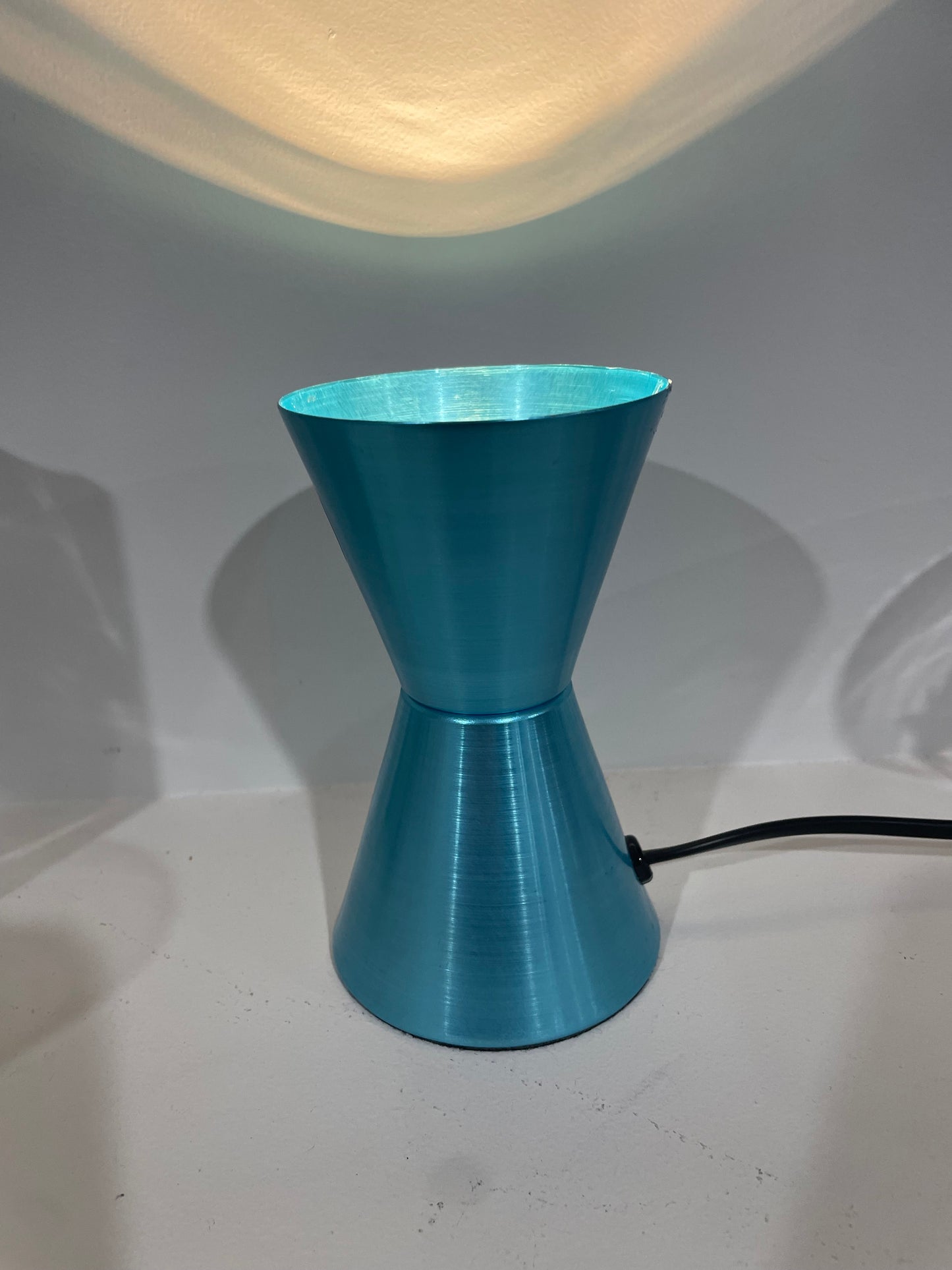 Blue Brushed Metal light