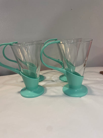 Set of 4 Bodum Style Mugs