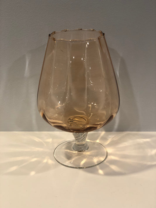 Light Pink Balloon Glass Vase