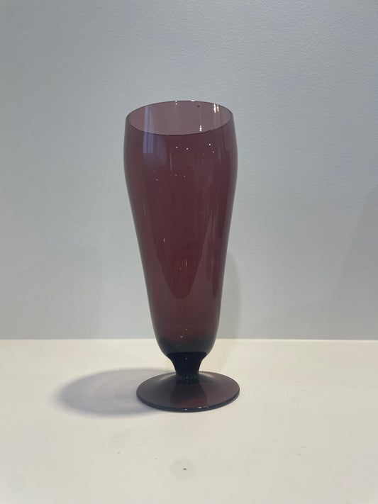 Deep Purple Glass Vase