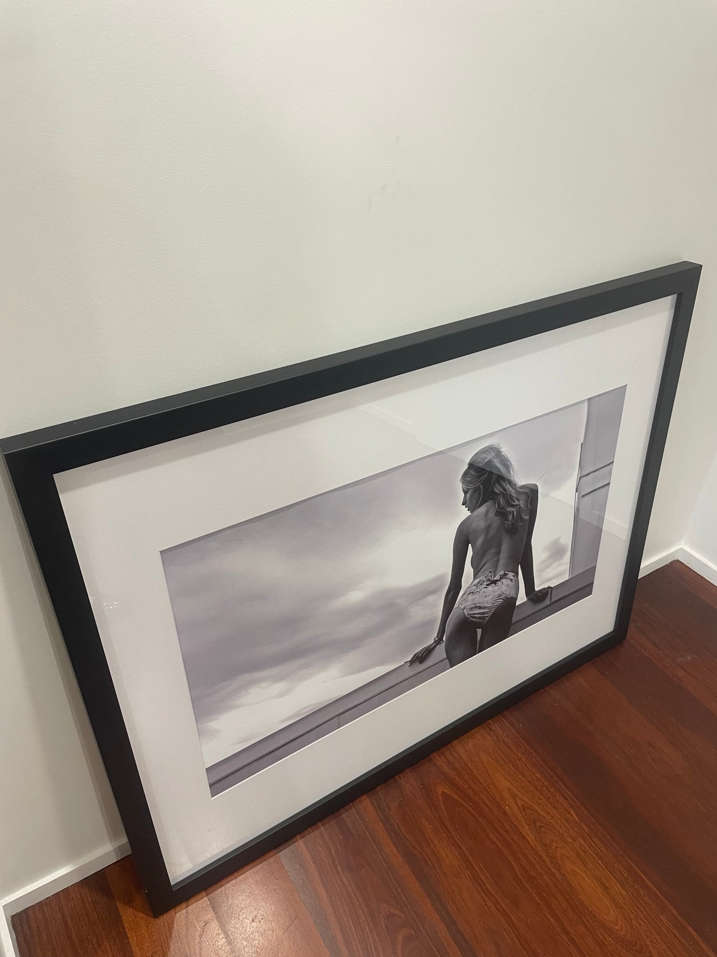 Smoking Girl Framed Print