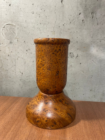 Sovereign Woodware Burl Wood Vase