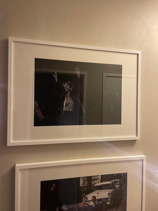 Harry Styles Concert Photo Framed