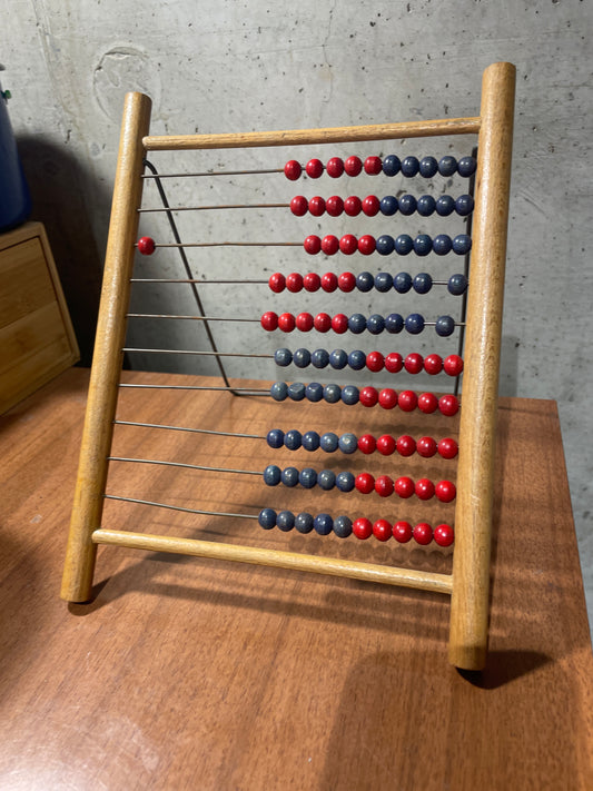 Vintage Wooden Abacus