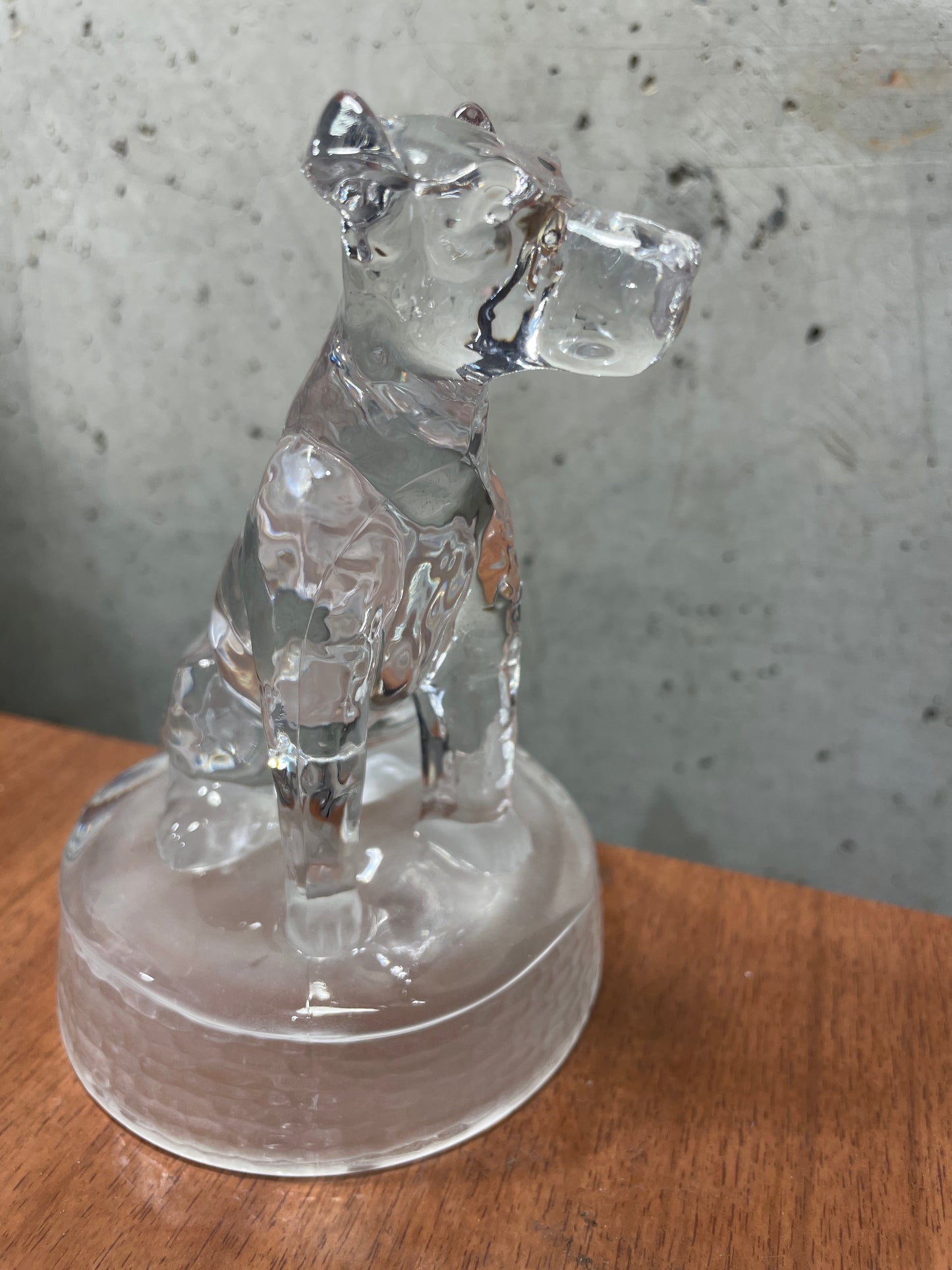 Crystal Glass Dog