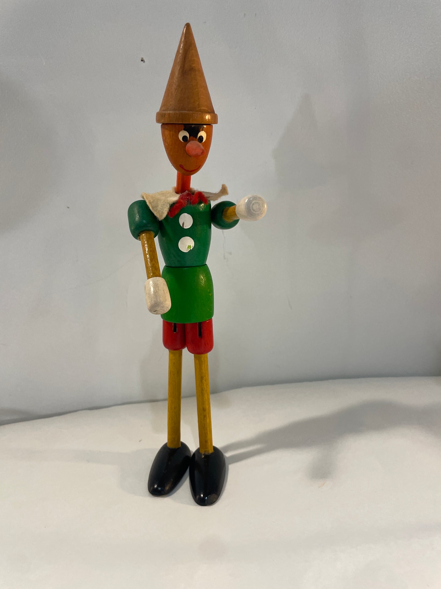 Vintage Wooden Pinocchio