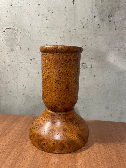 Sovereign Woodware Burl Wood Vase