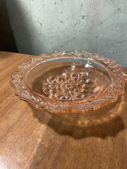 Pink Depression Glass Bowl