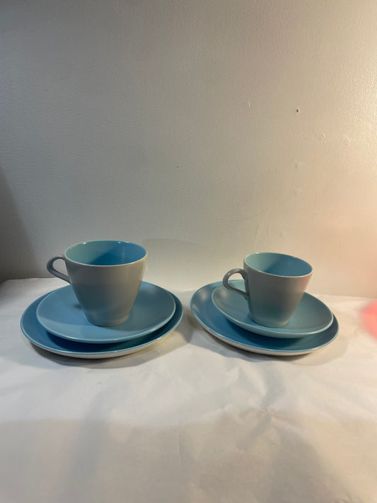 Poole England Coffee Trio