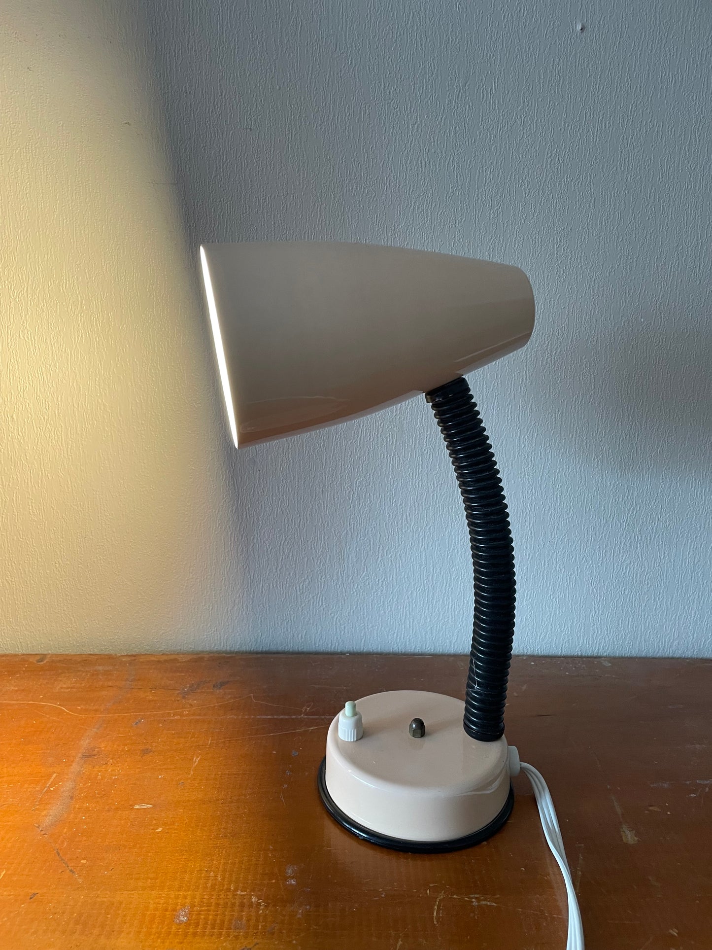 Mid Century Metal Gooseneck Lamp made in NZ